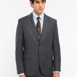 Abito in flanella di lana stretch 44 / GRIGIO
