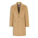 Cappotto panno drap puro cashmere 44 / BEIGE
