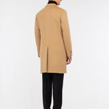 Cappotto panno drap puro cashmere 44 / BEIGE