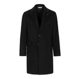 Cappotto panno drap puro cashmere 44 / NERO