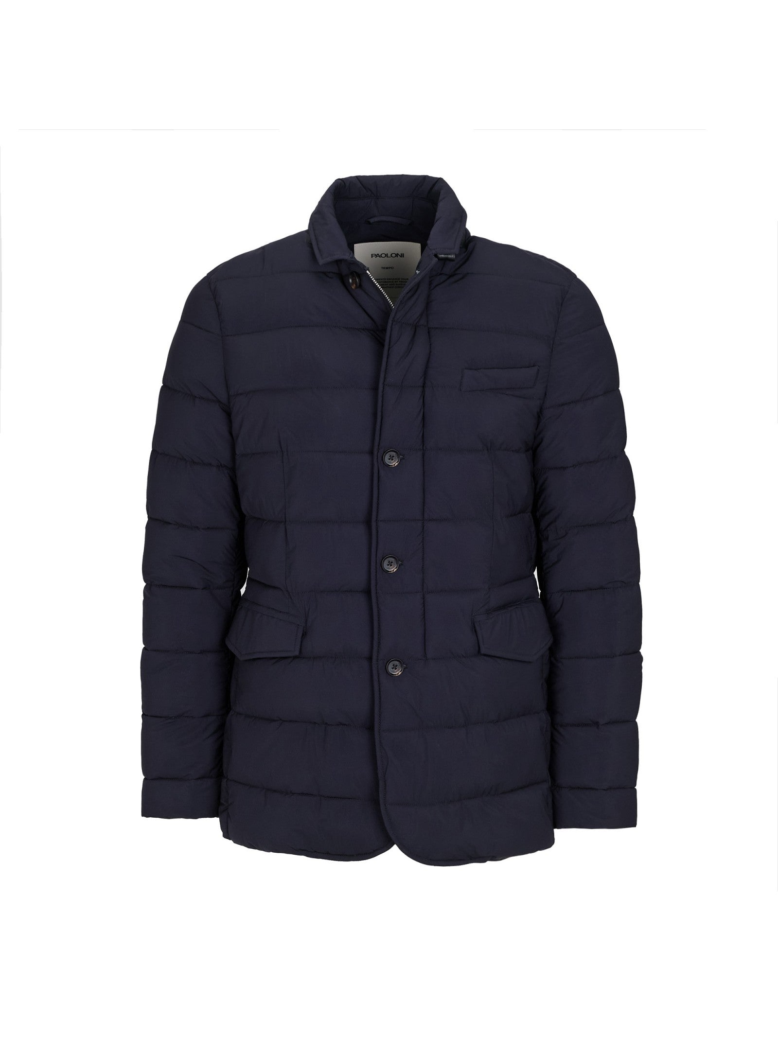 Giacca trapuntata nylon tecnico bi-stretch 44 / BLU