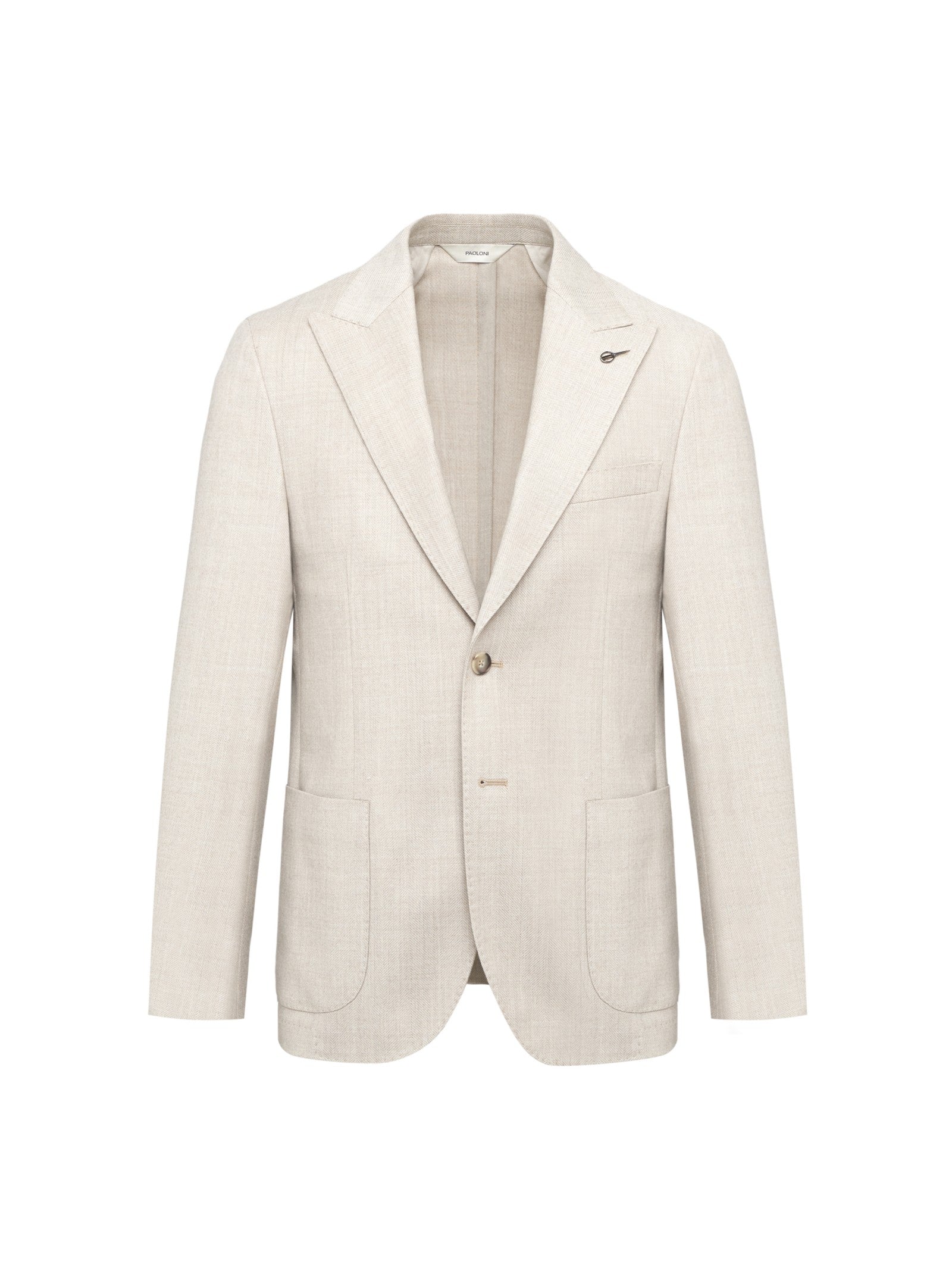 Giacca sfoderata resca misto lana stretch 44 / BEIGE