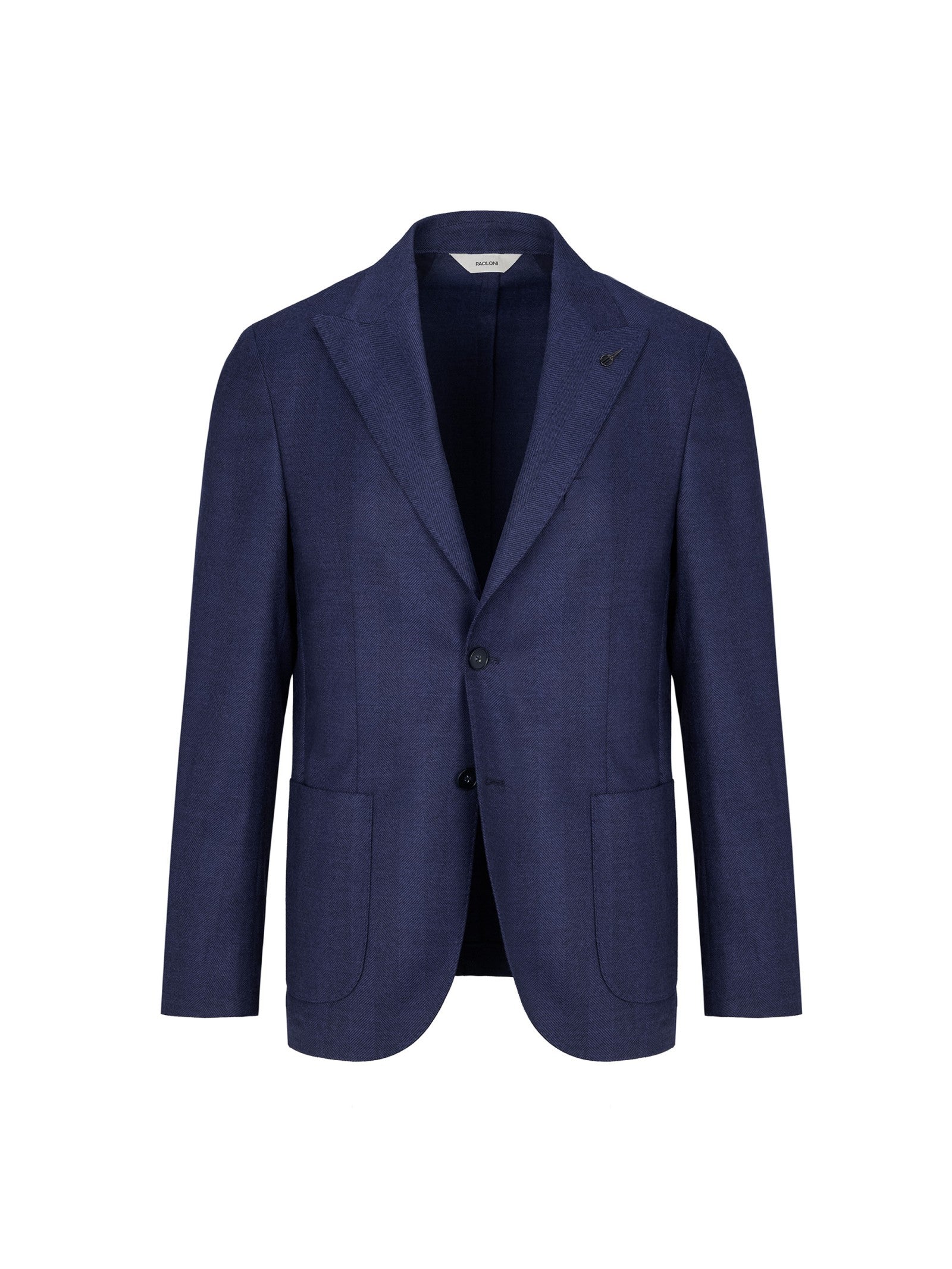 Giacca sfoderata resca misto lana stretch 44 / BLU