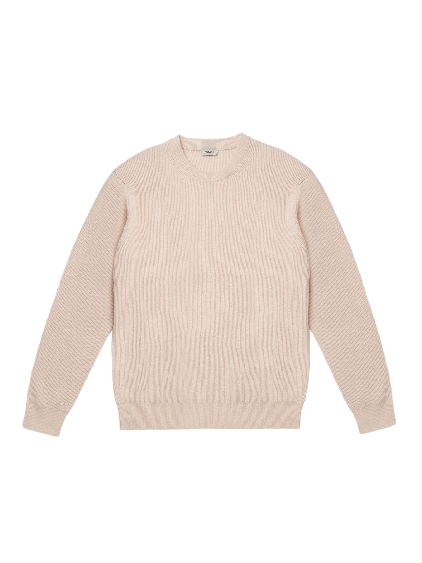 Maglione girocollo in pura lana 3XL / BIANCO