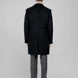 Cappotto in beaver lana cashmere 44 / NERO