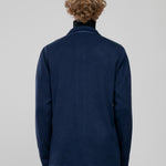 Giacca maglia monopetto jersey stretch 44 / BLU