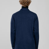 Giacca maglia monopetto jersey stretch 44 / BLU