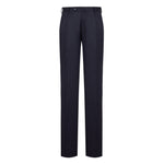 Pantalone pinces saglia di lana stretch 44 / BLU