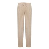 Pantalone jogging velluto stretch 'tinto capo' 44 / BEIGE