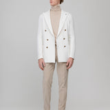 Pantalone jogging velluto stretch 'tinto capo' 44 / BEIGE