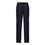 Pantalone jogging flanella in lana stretch 44 / BLU