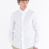 Camicia regular popeline di cotone 38 / BIANCO