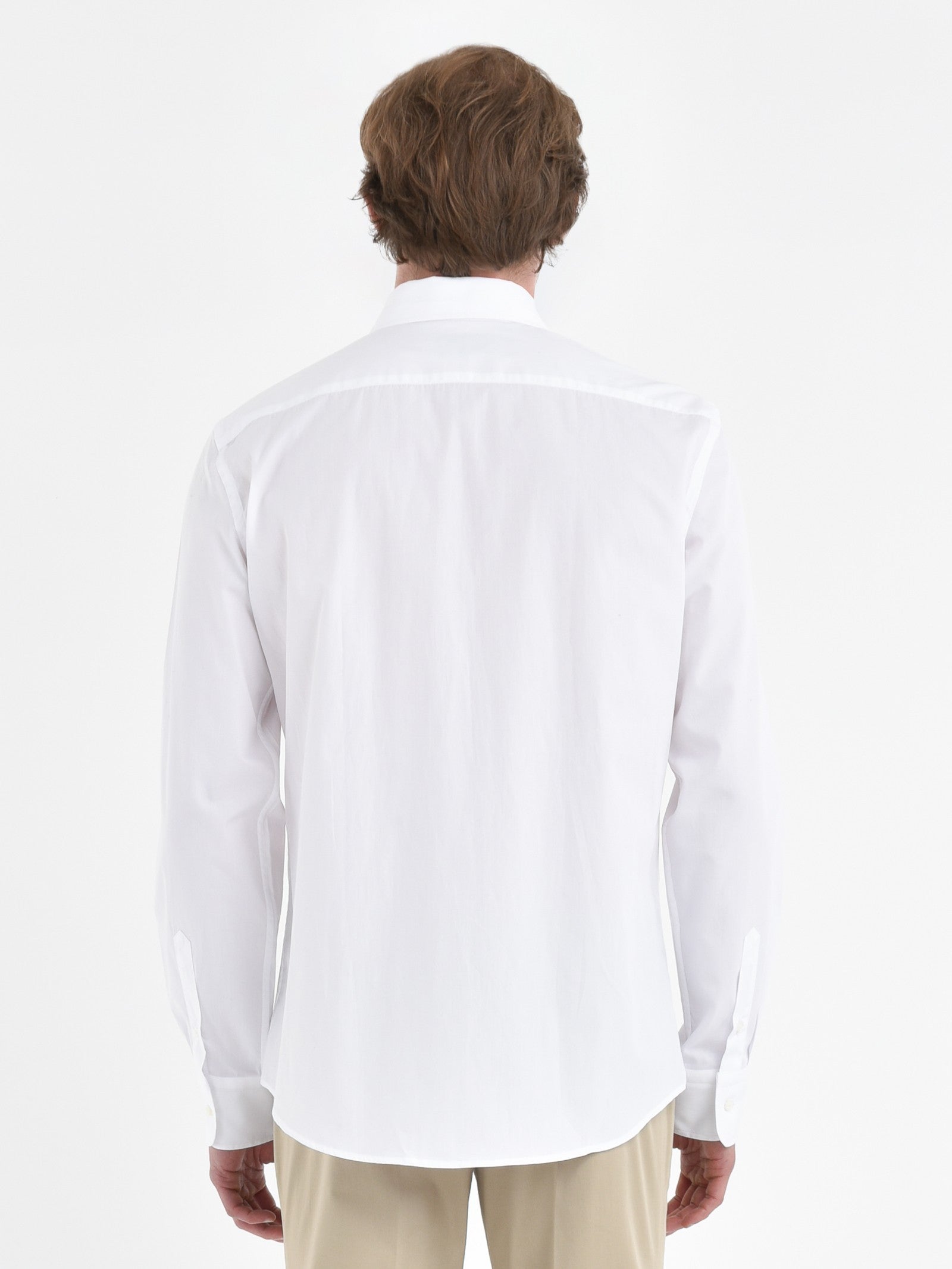 Camicia regular popeline di cotone 38 / BIANCO