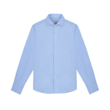 Camicia regular popeline di cotone 38 / AZZURRO