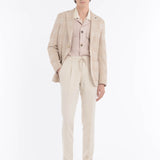 Giacca slim jersey moulinè check 44 / BEIGE