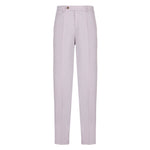 Pantalone slim misto cotone stretch 44 / ROSA