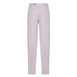 Pantalone slim misto cotone stretch 44 / ROSA