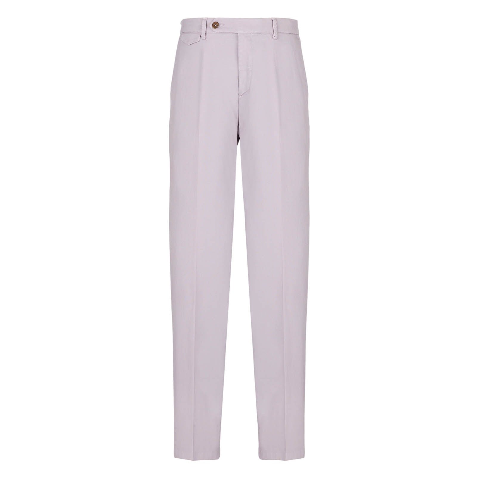 Pantalone slim misto cotone stretch 44 / ROSA