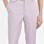 Pantalone slim misto cotone stretch 44 / ROSA