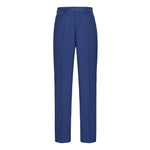 Pantalone slim misto cotone stretch 44 / BLU