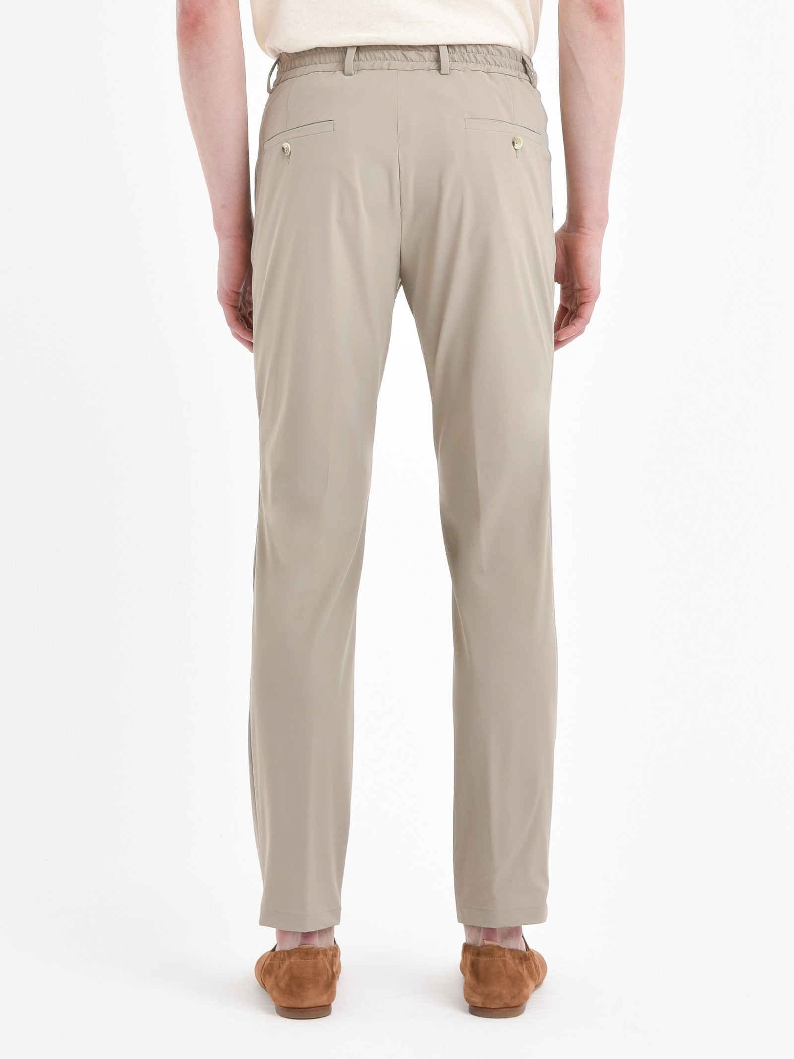 Pantalone jogging tecnico bi-stretch 44 / BEIGE