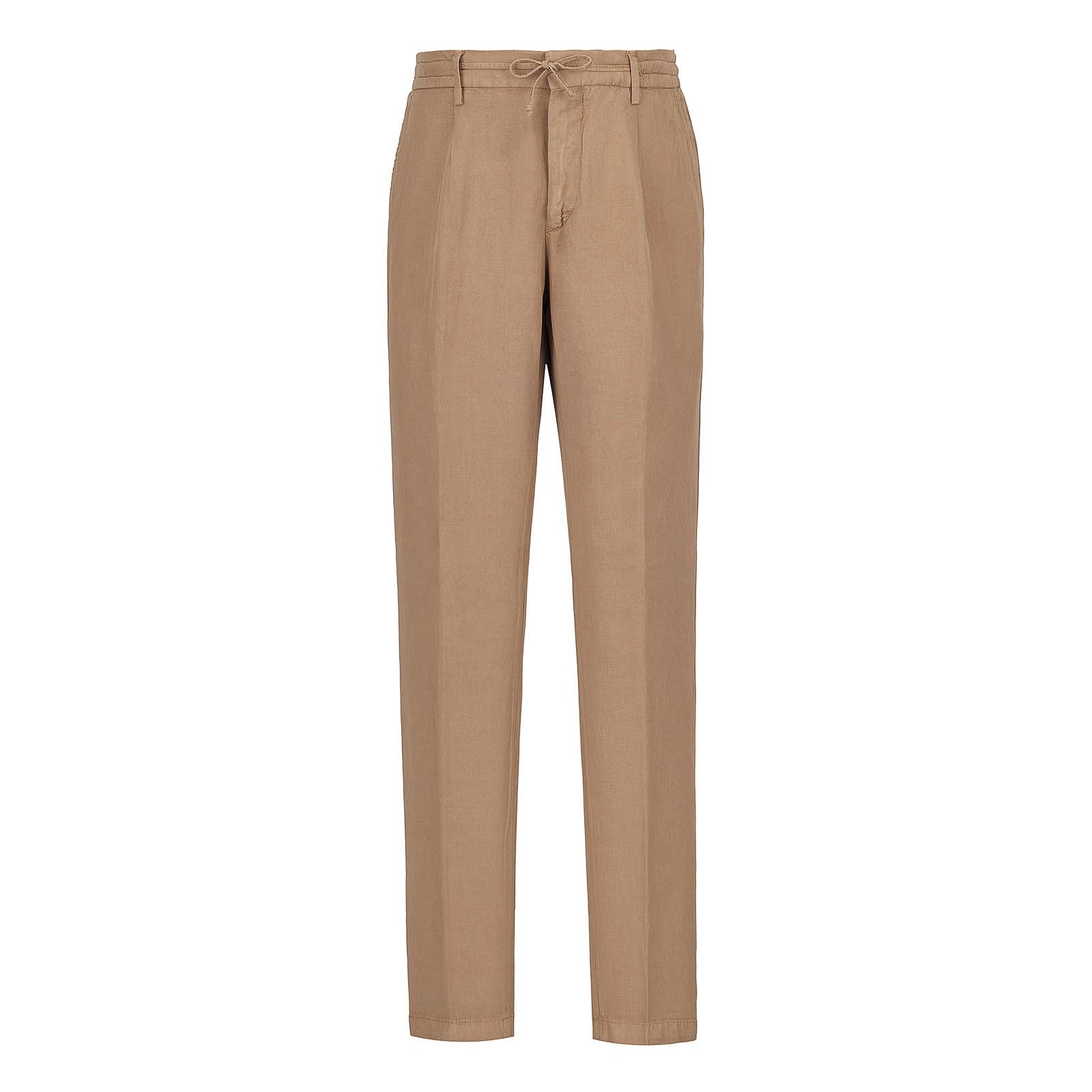 Pantalone jogging gabardina misto cotone 44 / BEIGE