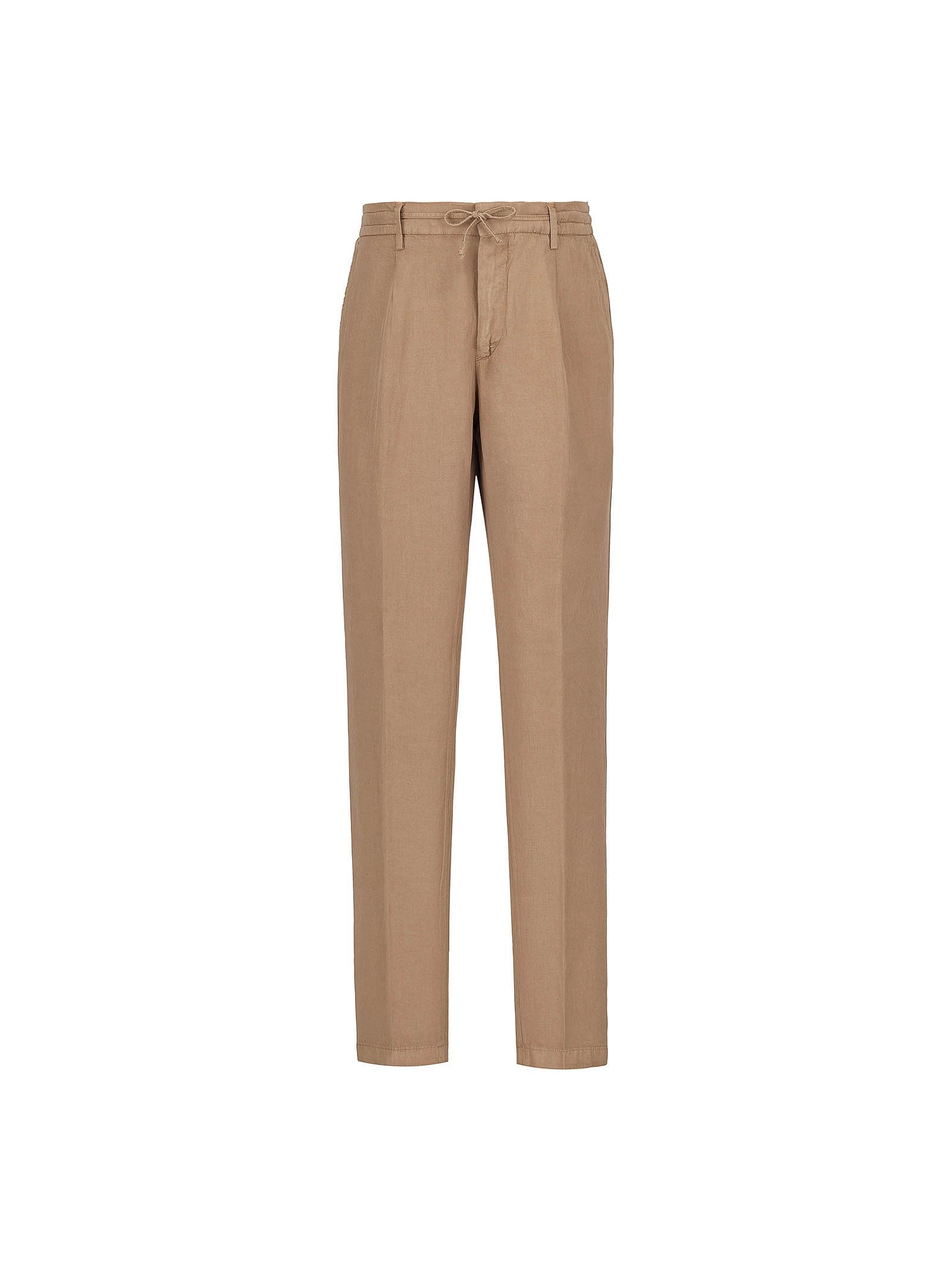 Pantalone jogging gabardina misto cotone 44 / BEIGE