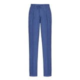 Pantalone jogging gabardina misto cotone 44 / BLU