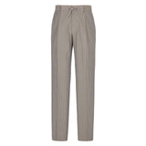 Pantalone jogging seersucker gessato 44 / MARRONE