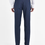 Pantalone jogging seersucker gessato 44 / BLU