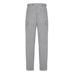 Pantalone cargo tela di lana stretch 44 / GRIGIO