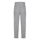 Pantalone cargo tela di lana stretch 44 / GRIGIO