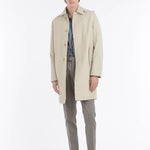 Trench sfoderato gabardina tecnica misto cotone 44 / BEIGE