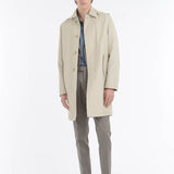 Trench sfoderato gabardina tecnica misto cotone 44 / BEIGE