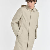 Trench sfoderato gabardina tecnica misto cotone 44 / BEIGE