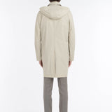 Trench sfoderato gabardina tecnica misto cotone 44 / BEIGE