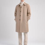 Cappotto resca in pura lana 44 / BEIGE