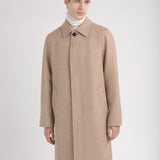 Cappotto resca in pura lana 44 / BEIGE