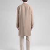 Cappotto resca in pura lana 44 / BEIGE