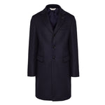 Cappotto panno misto lana 44 / BLU