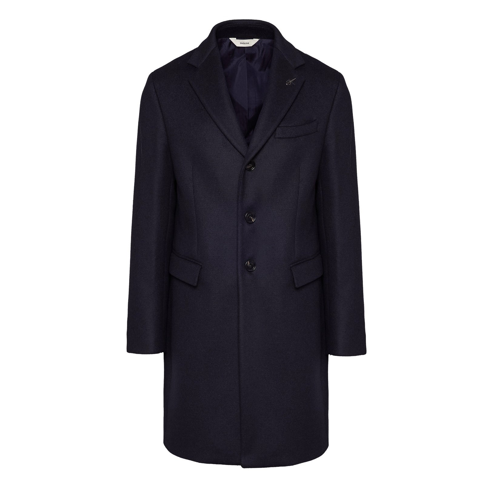 Cappotto panno misto lana 44 / BLU