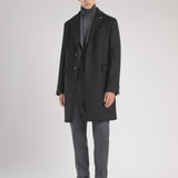 Cappotto panno misto lana 44 / NERO