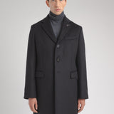 Cappotto panno misto lana 44 / NERO