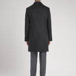 Cappotto panno misto lana 44 / NERO