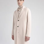 Cappotto panno misto lana 44 / BEIGE