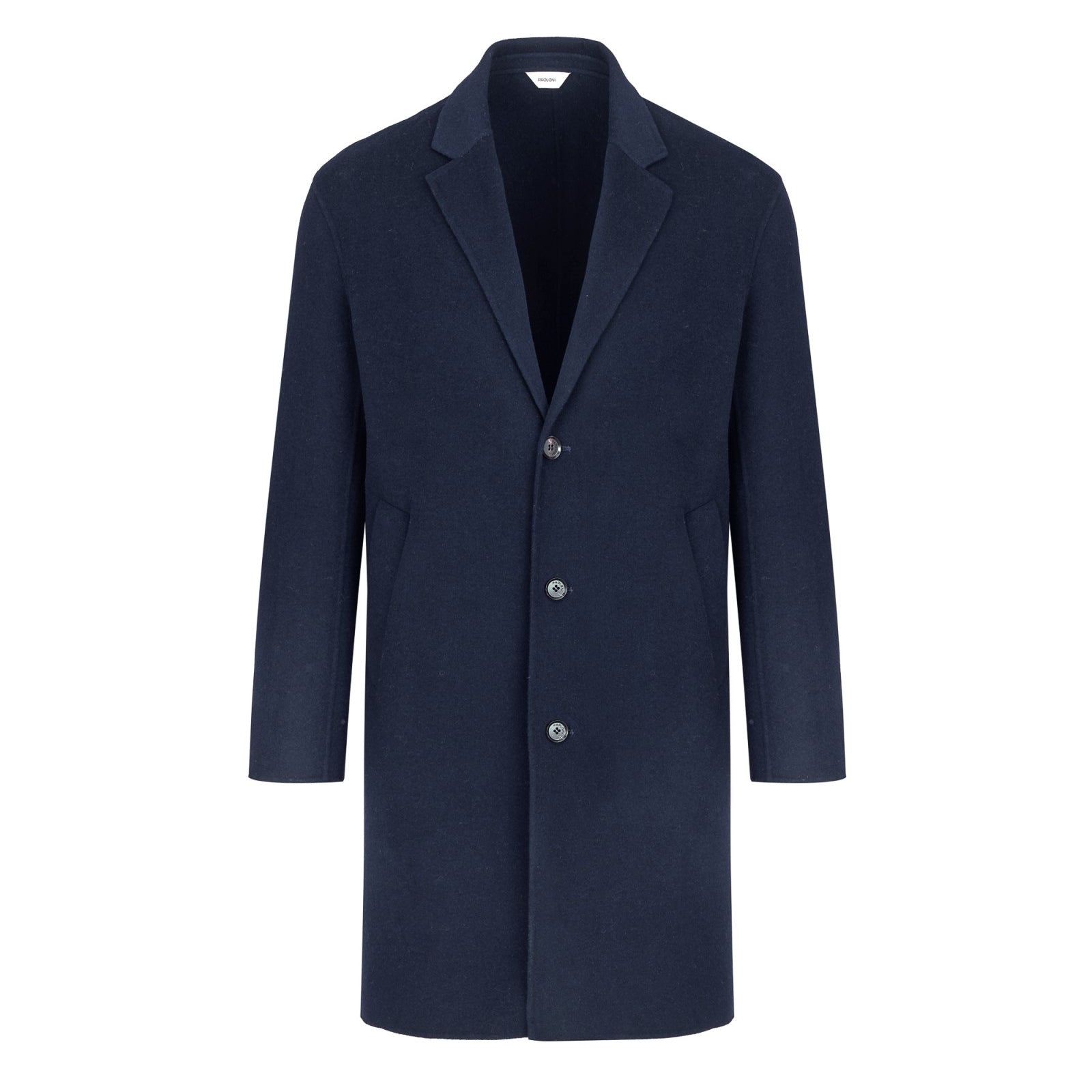 Cappotto panno misto lana 44 / BLU