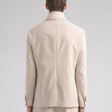 Giacca con pettorina fustagno stretch 44 / BEIGE