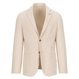 Giacca slim panno misto lana 44 / BEIGE