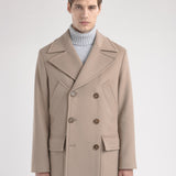 Peacoat panno misto lana 44 / BEIGE