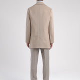 Peacoat panno misto lana 44 / BEIGE